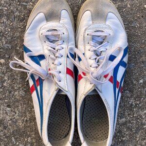 Onitsuka Tiger Mexico 66 (white with red and blue stripes)